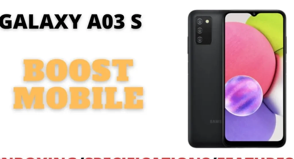 Boost Mobile Samsung A03