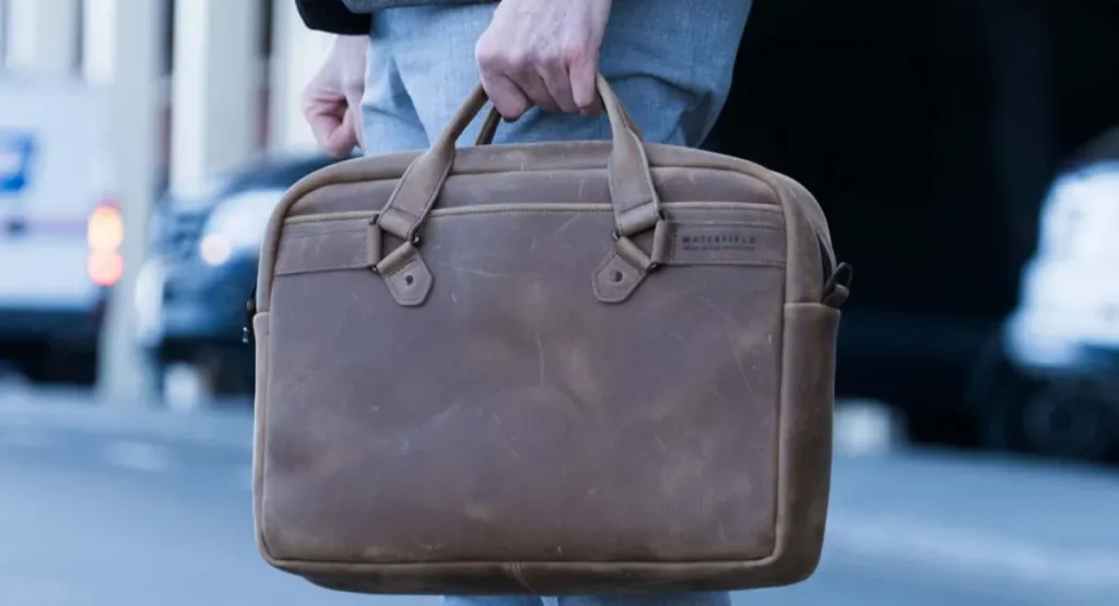 Leather Laptop Bag