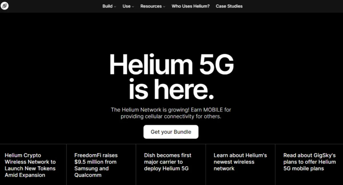 Helium Mobile App